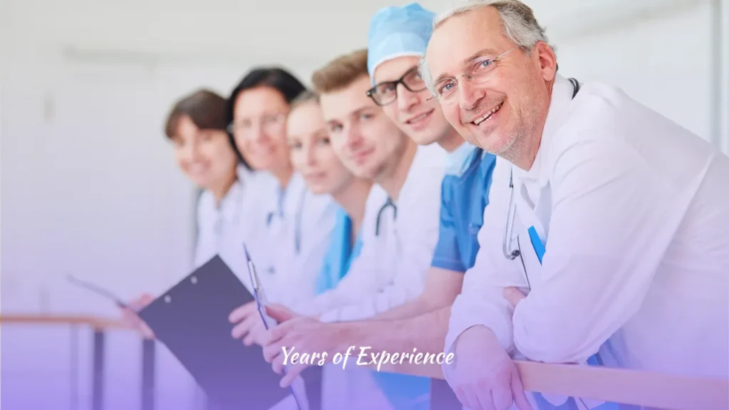 Years of Experience vsg